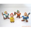 Lot 4 figurines "Nains" Disney bully