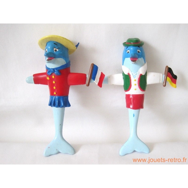 Lot figurines "Dolfi" Novotel