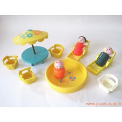 set "salon de jardin" Fisher Price