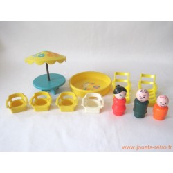 set "salon de jardin" Fisher Price