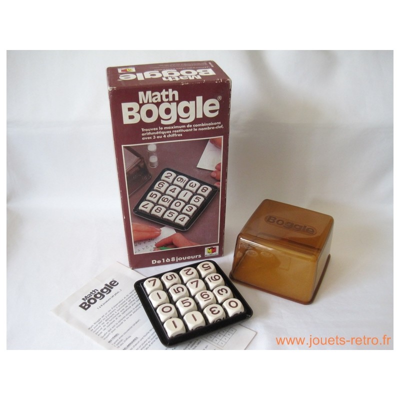 Math Boggle - jeu Miro 1979