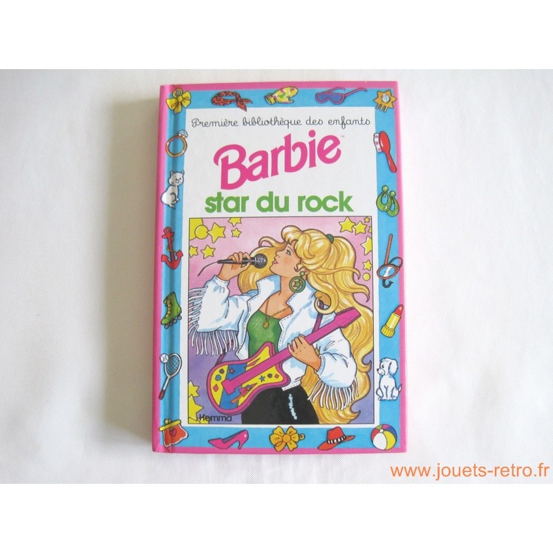 livre "Barbie star du rock"