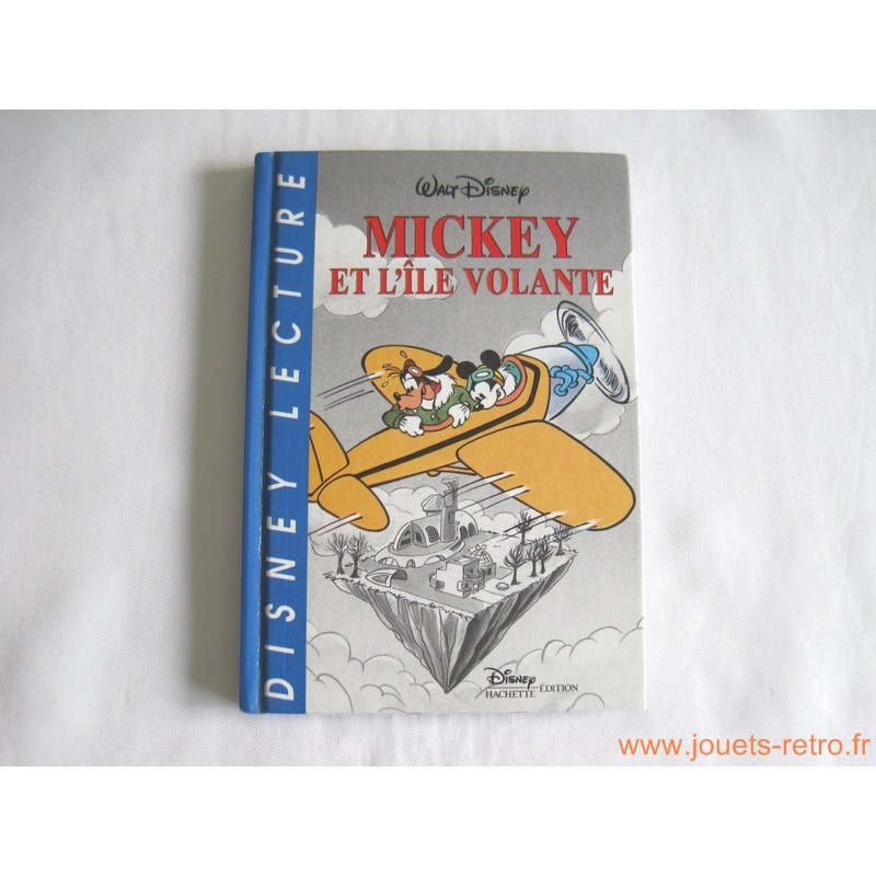 "Mickey et l'île volante" livre Disney Lecture