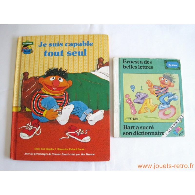 Lot 2 livres "1 rue Sésame"