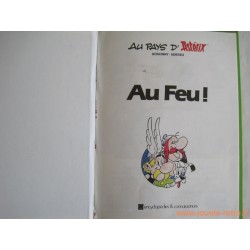 livre Au pays d'Astérix - au feu !