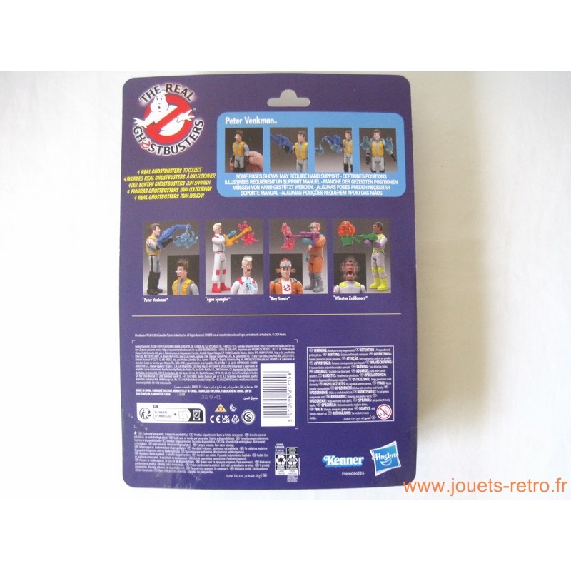 FIGURINE ARTICULÉE THE Real Ghostbusters Peter Venkman Neuf EUR 34,90
