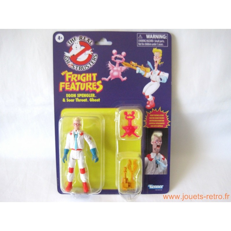 Figurine "Egon Spengler" The Real Ghostbusters Fright Features Kenner