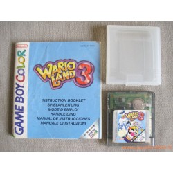 Wario Land 3 - jeu Game Boy Color