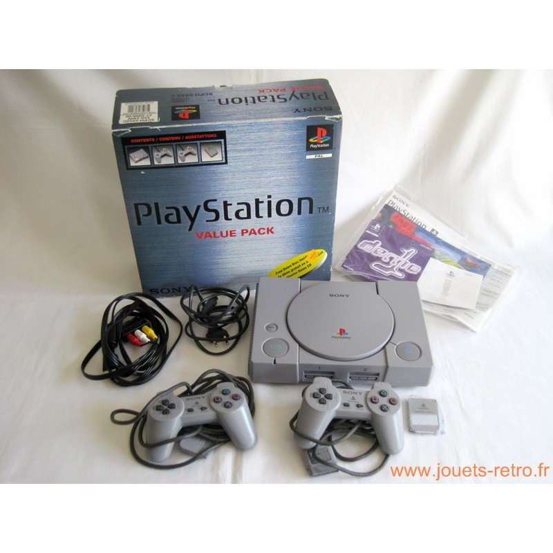 Console Playstation en boite complète SCPH-5552C