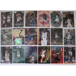 Lot 38 cartes basket spéciales Michael Finley