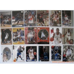 Lot 38 cartes basket spéciales Michael Finley