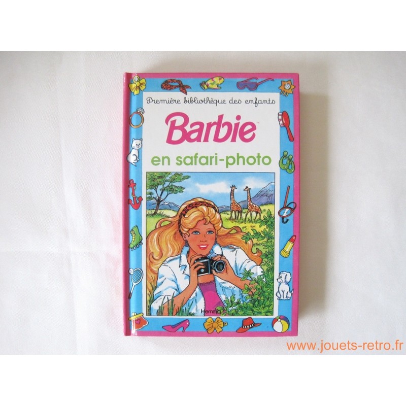 livre "Barbie en safari-photo"