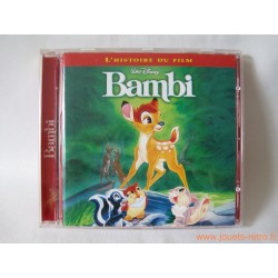 CD "Bambi" l'histoire du film + chansons Disney