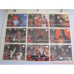Classeur complet NBA Upper Deck Collector's Choice 94-95 série 1 + 2 VF