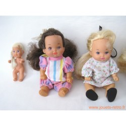 Mini poupées Mattel vintage