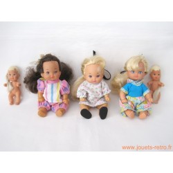 Mini poupées Mattel vintage