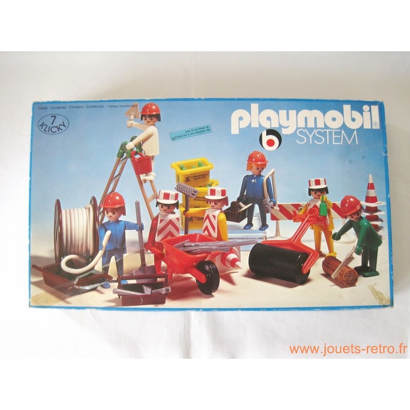 set "travaux publics" Playmobil 3400