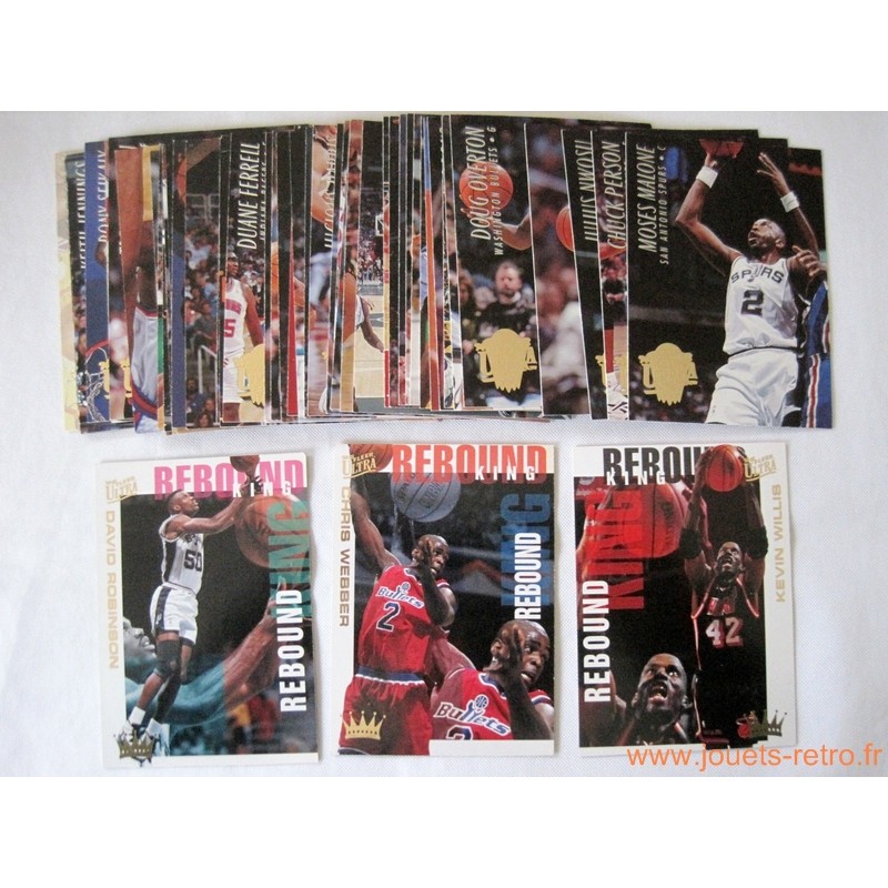 Lot 48 cartes NBA Fleer Ultra 94-95