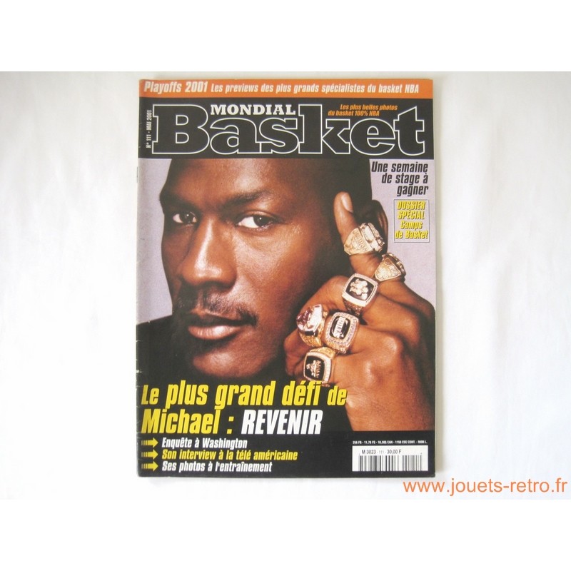 Magazine "Mondial Basket" n° 111 mai 2001 Magazine "Mondial Basket" n° 111 mai 2001