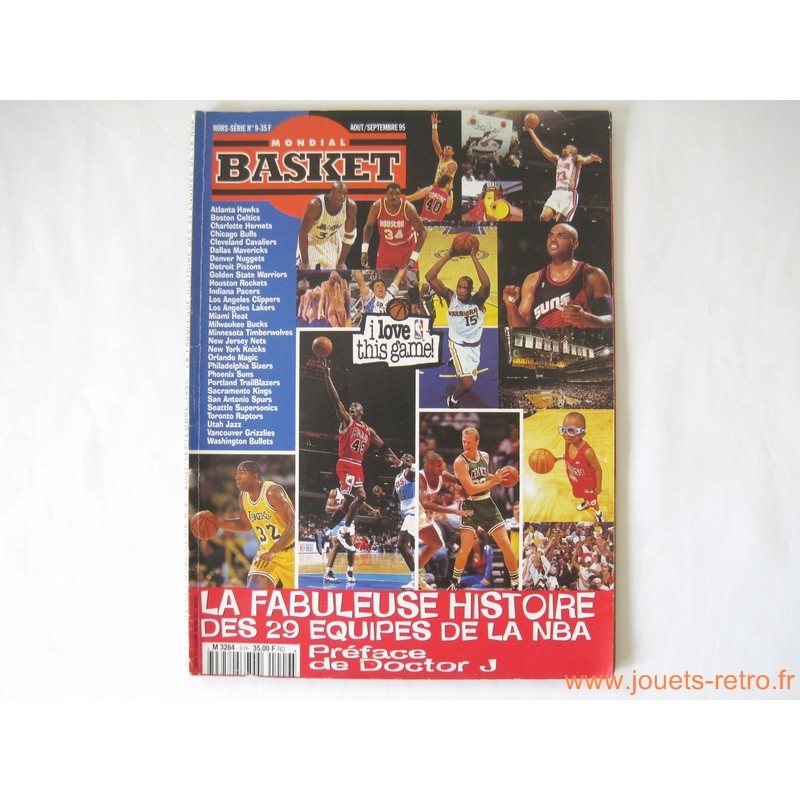 Magazine "Mondial Basket" HS n° 9 1995 Magazine "Mondial Basket" HS n° 9 1995
