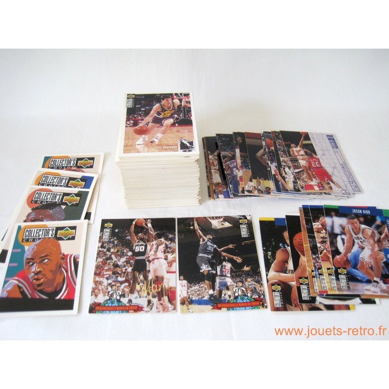 Lot 170 cartes NBA Upper Deck Collector's Choice 94-95 Série 2 VF
