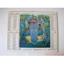 Almanach des PTT 1986 "Le tour du monde en 80 jours"