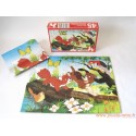 Rox et Rouky - puzzle Disney Nathan 1982