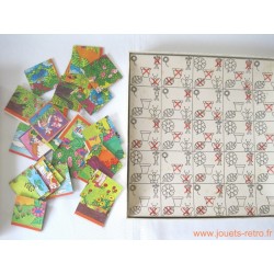 Domino-test "les fleurs" - jeu CEJI