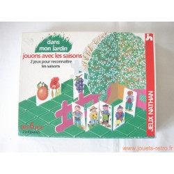 Dans mon jardin jouons avec les saisons - jeu Nathan 1989