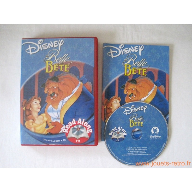 Read Along "La Belle et la Bête" cd + livre