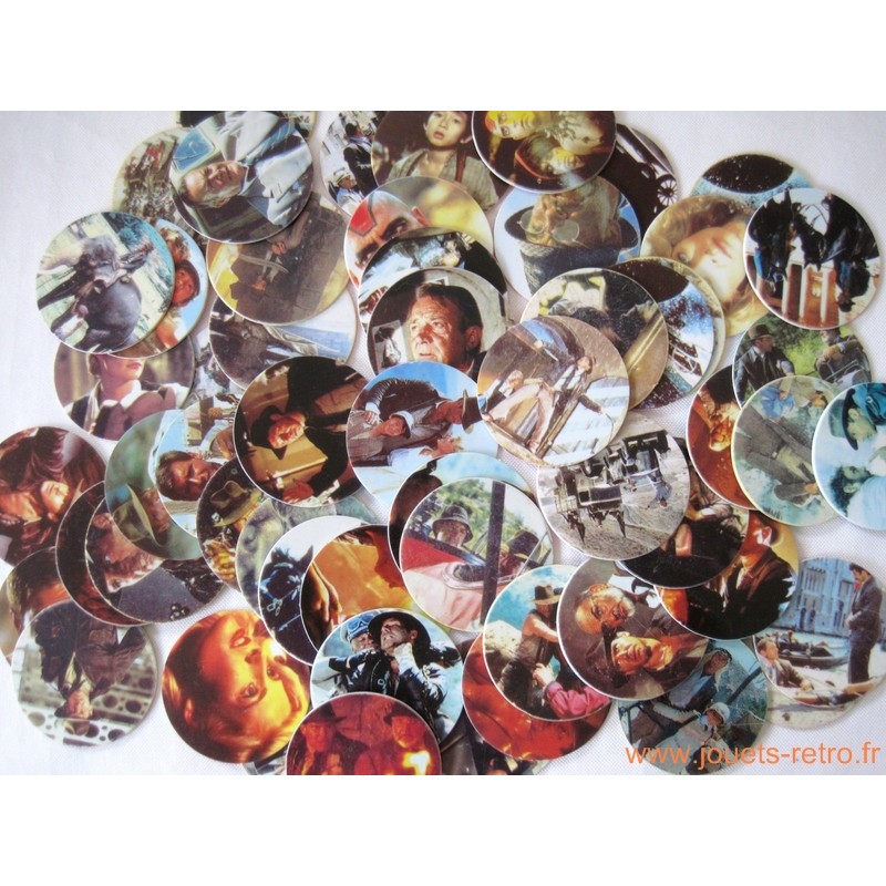Lot Pogs Indiana Jones