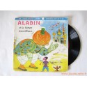 Aladin et la lampe merveilleuse - album disque 45T