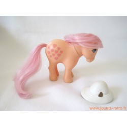 Mon Petit Poney G1 Pêche et son chapeau