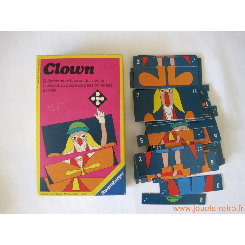 Clown - jeux de poche Ravensburger 1979 Clown - jeux de poche Ravensburger 1979
