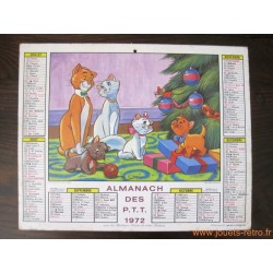 Almanach des PTT 1972 Disney