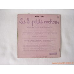 Les 3 petits cochons disque 45T