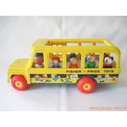 Bus scolaire Fisher Price 1976