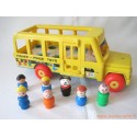 Bus scolaire Fisher Price 1976