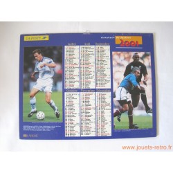 Almanach du facteur 2001 "sport"