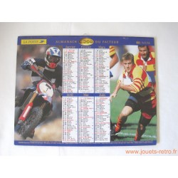 Almanach du facteur 2000 "sport"