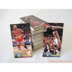 Set complet 240 cartes NBA Fleer Jam Session 1993-94