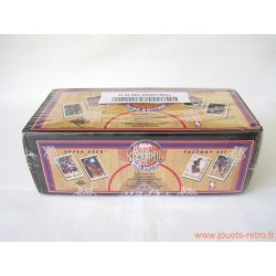 Boite Set complet 500 cartes NBA Upper Deck 1991-92 série 1 + 2