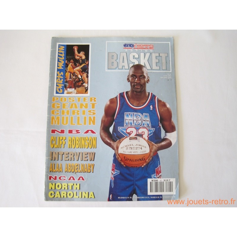 Magazine "Sports action basket Basket" n° 43 avril 1993