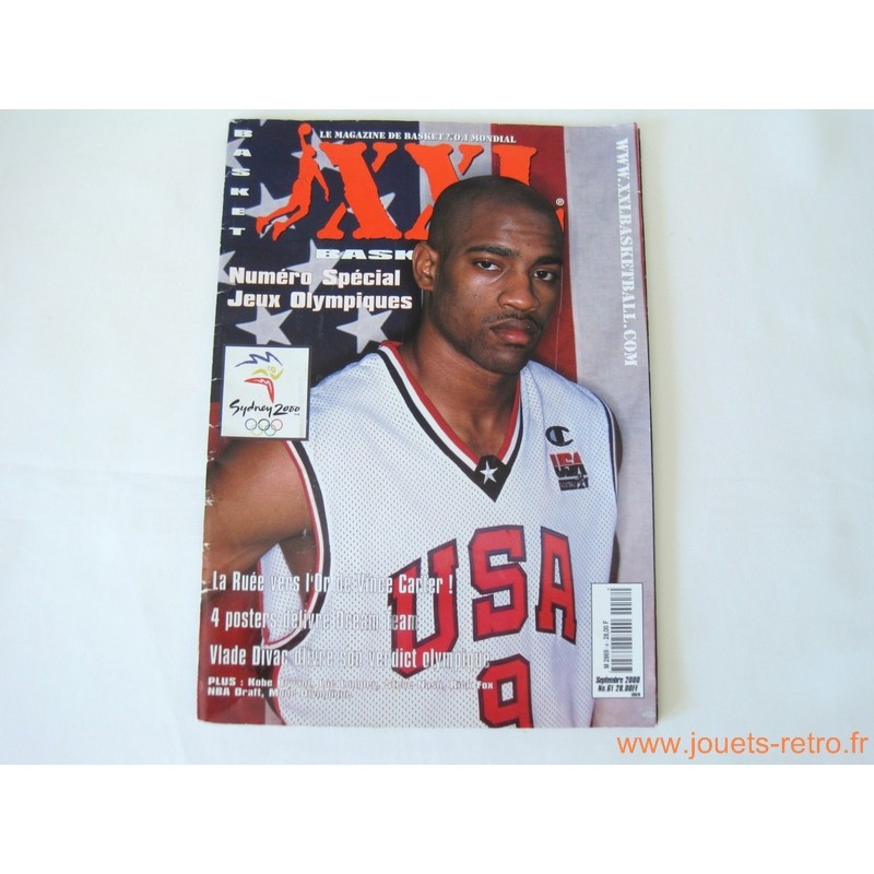 Magazine "XXL Basketball" n° 61 septembre 2000