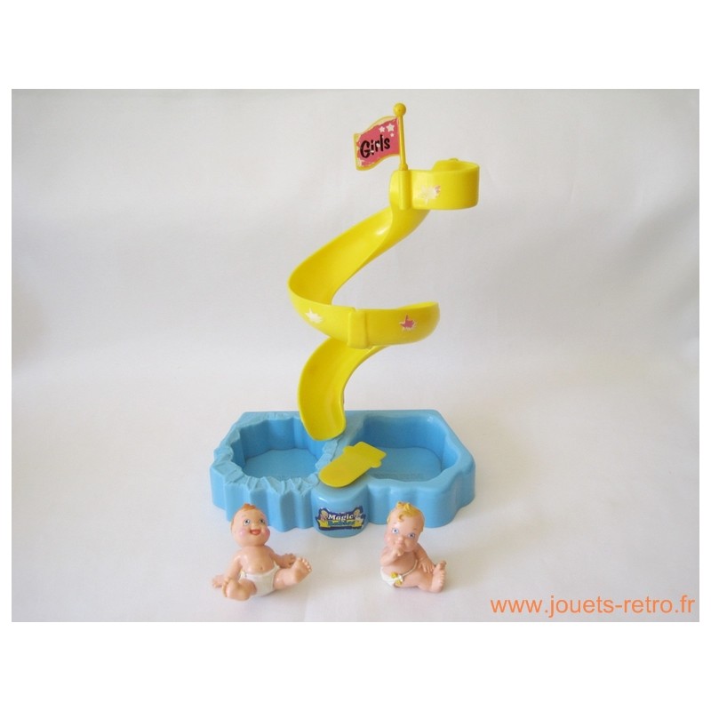 Toboggan magique Magic Babies "Water Slide"
