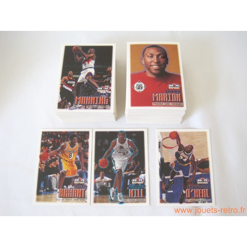 Set complet 185 cartes NBA Skybox 1999-00