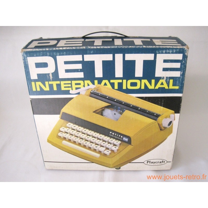 Machine à écrire Petite "International"