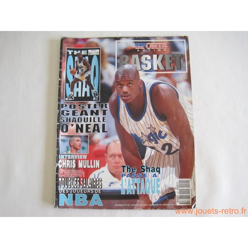 Magazine "Sports action basket" n° 40 janvier 1993