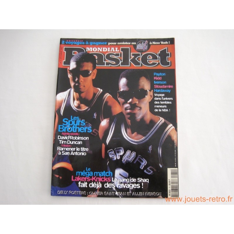 Magazine "Mondial Basket" n° 75 décembre 1997