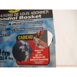 Magazine "Mondial Basket" n° 75 décembre 1997